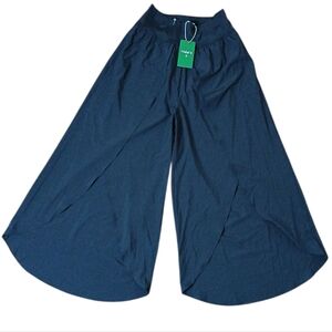 Halara Black Breezeful High Waisted Palazzo Flowy Wide Leg Quick Dry Pants M/NWT